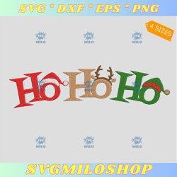 christmas ho ho ho embroidery design  santa christmas embroidery design