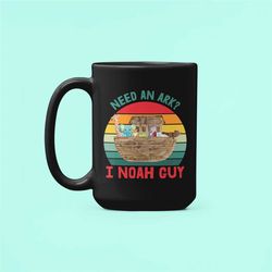 need an ark i noah guy mug, noah mug, christian mug, funny bible mug, christian gifts, sunday school teacher gift, preac