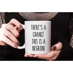 negroni gift  negroni cocktail  funny coffee mug  alcohol mug  negroni drinker  bartender gift  funny mugs  negroni sbag