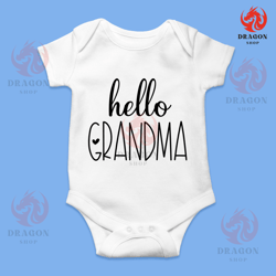 hello grandma svg png eps pdf files, new grandma svg, grandma svg, cricut silhouette