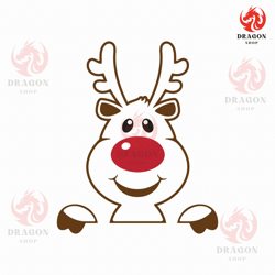 reindeer svg png eps pdf files, reindeer monogram svg, reindeer face svg, christmas svg, boy reindeer svg, cricut silhou