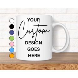 personalized coffee mug, custom mug, personalized mug, personalized gift for women, gift for men, gift for her, large mu