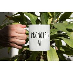 promotion gift, new job gift, promotion mug, new job coffee mug, funny office gift, work mug, promoted to boss manager s