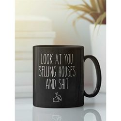 real estate agent gifts, gifts for real estate agent, real estate agent mug, rae dunn real estate agent mug, real estate