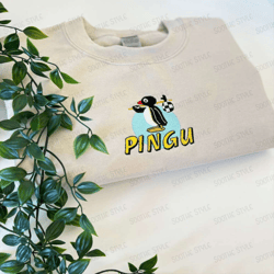 animal funny embroidered sweatshirt 2d crewneck sweatshirt for men and women