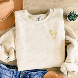 baker embroidered sweatshirt 2d crewneck sweatshirt best gift for family