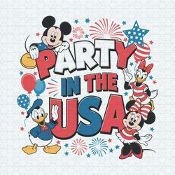 disney party in the usa patriotic day png
