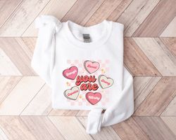 cute valentines sweatshirt, be mine sweatshirt, valentines day, gift for couple