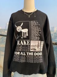 drake for all the dogs shirt, big as the what drake, it's all a blur tour shirt