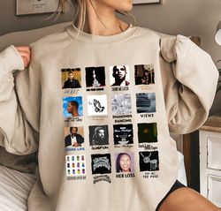 drake legend albums and mixtapes sweatshirt and tshirt, it's all a blur tour shirt, big as the what