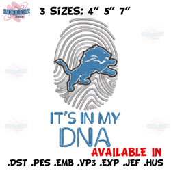 its in my dna detroit lions embroidery design, lions embroidery, nfl embroidery, sport embroidery - embroidery store