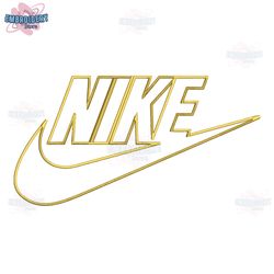 nike swoosh applique embroidery png