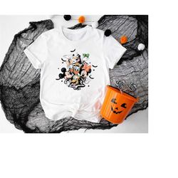halloween disney shirt, mickey halloween shirt, mickey and friends halloween shirt, spooky season shirt, epcot halloween