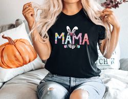 happy easter day shirt, easter bunny mama, mothers day unisex crewneck shirt, a183