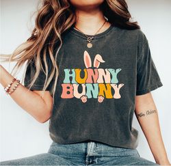 happy easter day shirt, hunny bunny, easter bunny unisex crewneck shirt, a205
