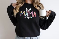happy easter day sweatshirt, easter bunny mama, mothers day sweatshirt and hoodie, a183