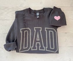 dad sweatshirt, father sweatshirt, fathers day gift, cool dad, first fathers day gift, personalized gift, dad life shirt