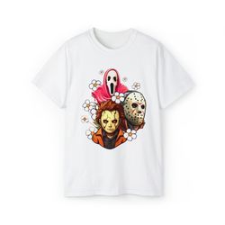 horror movie halloween shirt, scream jason spooky shirt, halloween shirt