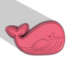 Whale STL FILE for 3D printing