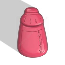 baby bottle stl file for vacuum forming and 3d printing