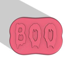 boo stl file for vacuum forming and 3d printing