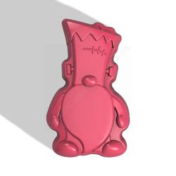 gnome frankenstein stl file for vacuum forming and 3d printing