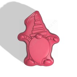 gnome mummy stl file for vacuum forming and 3d printing