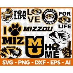 missouri tigers, missouri tigers svg, missouri tigers clipart, missouri tigers cricut, football svg, ncaa