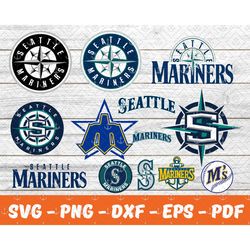 bundle seattle mariners svg, seattle mariners svg, bundle mlb svg, baseball svg, mlb svg, baseball bundle svg, sport