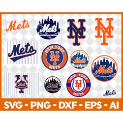 bundle new york mets svg, new york mets svg, bundle mlb svg, baseball svg, mlb svg, baseball bundle svg, sport bundle