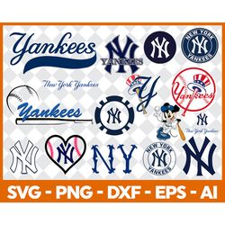new york yankees logo, new york yankees svg, new york yankees clipart, new york yankees cricut, new york yankees png