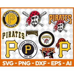 bundle pittsburgh pirates svg, pittsburgh pirates svg, bundle mlb svg, baseball svg, mlb svg, baseball bundle svg