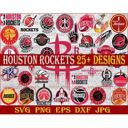 bundle 37 files houston rockets baseball team svg, houston rockets svg, nba teams svg, nba svg, png, dxf, eps