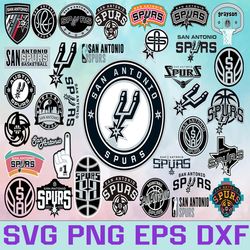 san antonio spurs basketball team svg, san antonio spurs svg, nba teams svg, nba svg, png, dxf, eps, instant download