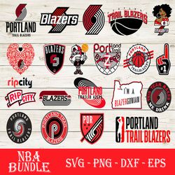 portland trail blazers basketball team svg, portland trail blazers svg, nba teams svg, nba svg, png, dxf, eps