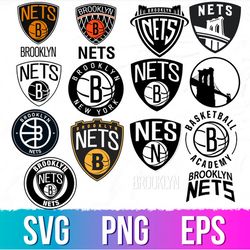 brooklyn nets logo, brooklyn nets svg, brooklyn nets eps, brooklyn nets clipart, nets svg, nba svg