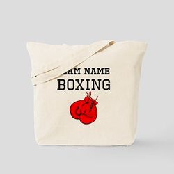 vintage 8oz boxing gloves tote bag 16, tote bag, sport bag, student tote