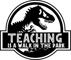 disney  world jurassic park teaching is a walk in the park  svg png