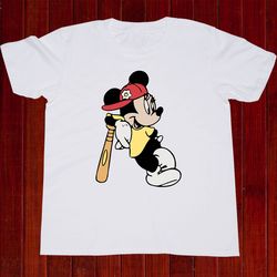 baseball goofy t shirt disney goofy t shirt mlb tshirt baseball shirt disney sport tee baseball hitter shirt sports tee