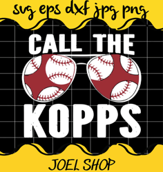 call the kopps baseball sunglasses cut file for cricut silhouette mach