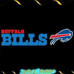 buffalo bills text logo svg, nfl svg, eps, dxf, png, digital file