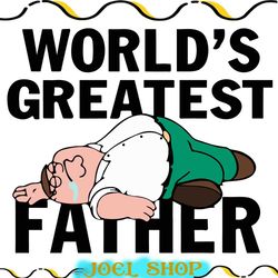 worlds greatest father peter griffin svg