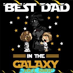 best dad in the galaxy png, star wars father png, dad png