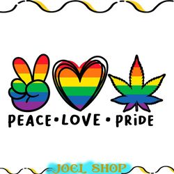 peace love pride svg, gay pride svg, lgbt svg, gay svg, pride svg, rainbow svg, lesbian svg