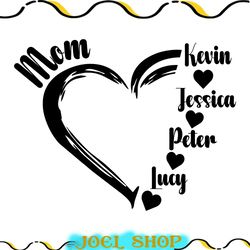 mom svg, family svg, mother svg, mothers day svg, mom design, mom sublimation, mom printable, mom shirt, mom heart svg