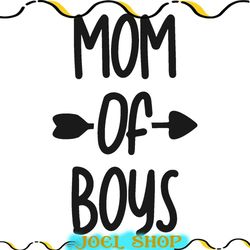mom of boys mother day svg
