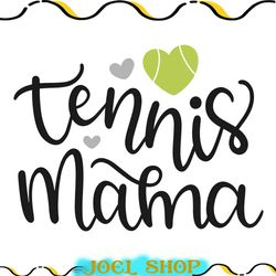 tennis mama love sport svg