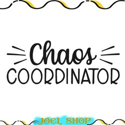 chaos coordinator svg silhouette