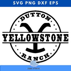 yellowstone seamless svg digital download