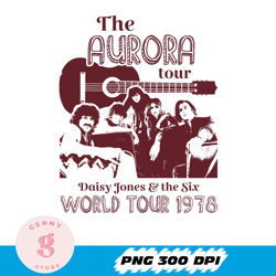 daisy jones and the six taylor jenkins png, aurora world tour merch, billy dunne daisy, taylor jenkins png, aurora album